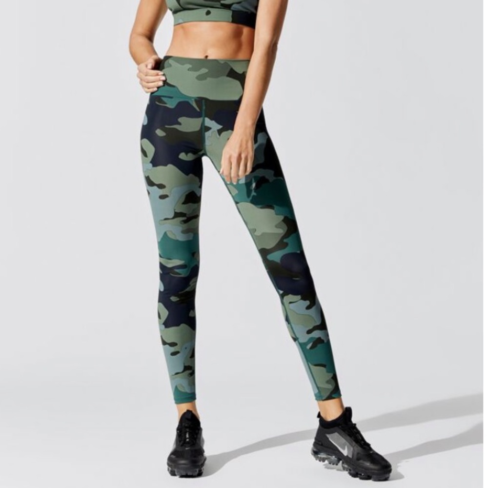 Carbon 38 Camo High Rise Leggings NEW!!